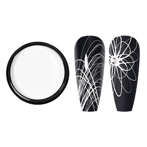 White Spider Drawing Nail Gel 5ml SG01 BORN PRETTY 