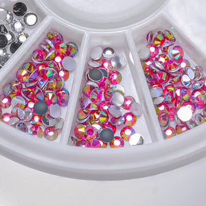 Resin Rhinestones Nail Wheel Decoration DIY Nails BORN PRETTY 