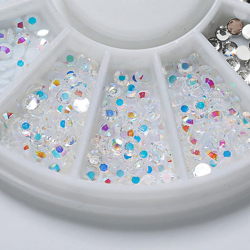 Resin Rhinestones Nail Wheel Decoration DIY Nails BORN PRETTY 