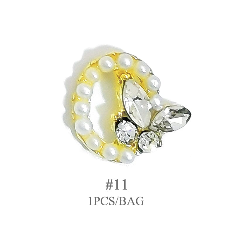 Butterfly Opal Pearly Alloy Nail Decoration Nail Decoration BORN PRETTY 11 