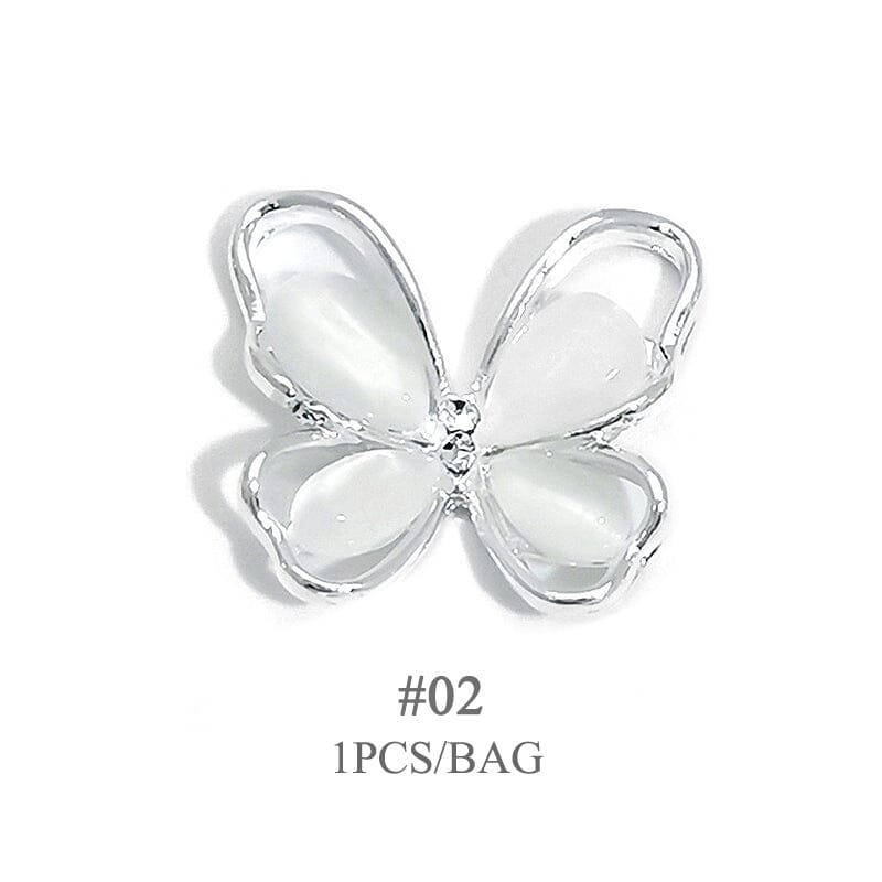 Butterfly Opal Pearly Alloy Nail Decoration Nail Decoration BORN PRETTY 