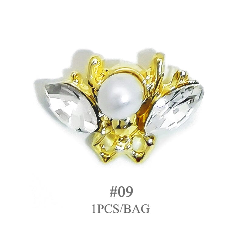 Butterfly Opal Pearly Alloy Nail Decoration Nail Decoration BORN PRETTY 09 