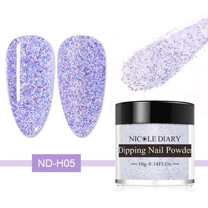 Dipping Nail Powder 10ml Dreamy Girl Walking in the Forest Nail Powder NICOLE DIARY ND-H05 