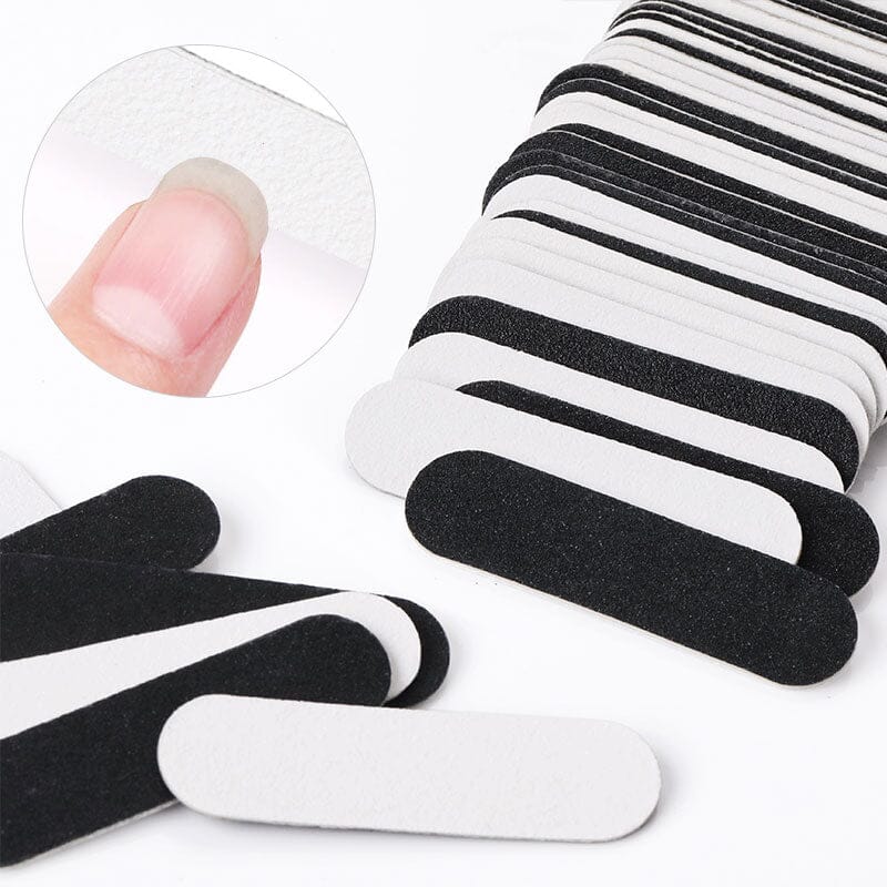 Black & White Mini Nail File Tools & Accessories BORN PRETTY 
