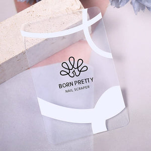 Transparent Stamping Nail Scraper Stamping Nail BORN PRETTY 