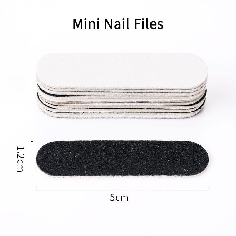 Black & White Mini Nail File Tools & Accessories BORN PRETTY 