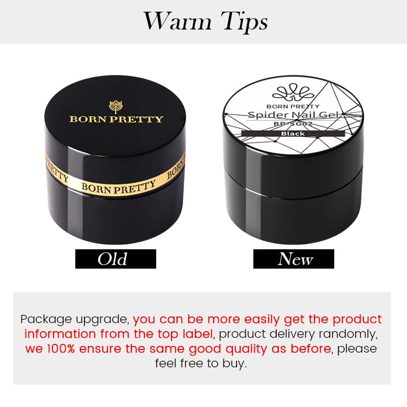 Spider Drawing Nail Gel BORN PRETTY 