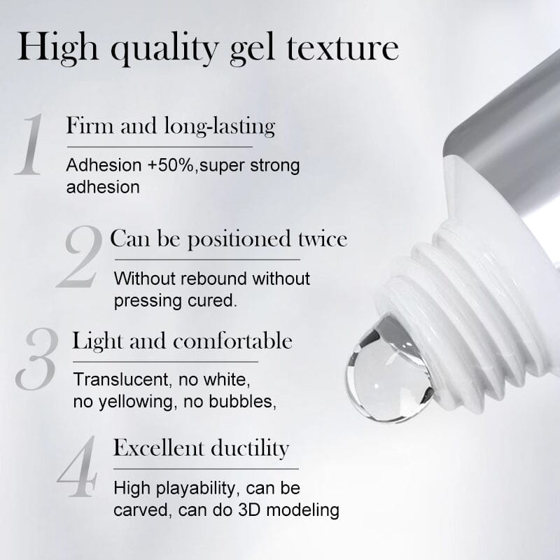 [US ONLY] Solid Nail Tips Gel 30ml Gel Nail Polish BORN PRETTY 