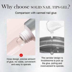 [US ONLY] Solid Nail Tips Gel 30ml Gel Nail Polish BORN PRETTY 