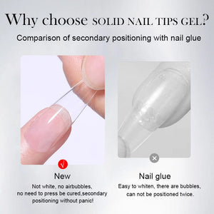 [US ONLY] Solid Nail Tips Gel 30ml Gel Nail Polish BORN PRETTY 