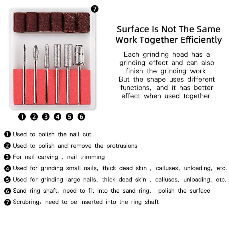 USB Portable Nail Drill Tools & Accessories BORN PRETTY 