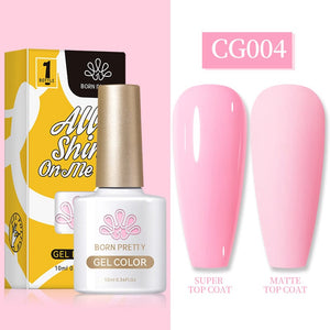 Trendy Spring Summer Gel Polish 10ml Gel Nail Polish BORN PRETTY CG004 