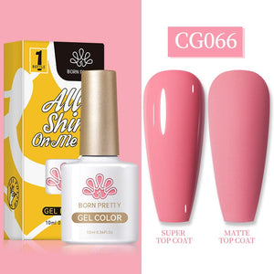 Trendy Spring Summer Gel Polish 10ml Gel Nail Polish BORN PRETTY CG066 