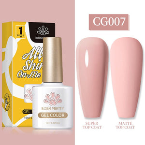Trendy Spring Summer Gel Polish 10ml Gel Nail Polish BORN PRETTY CG007 