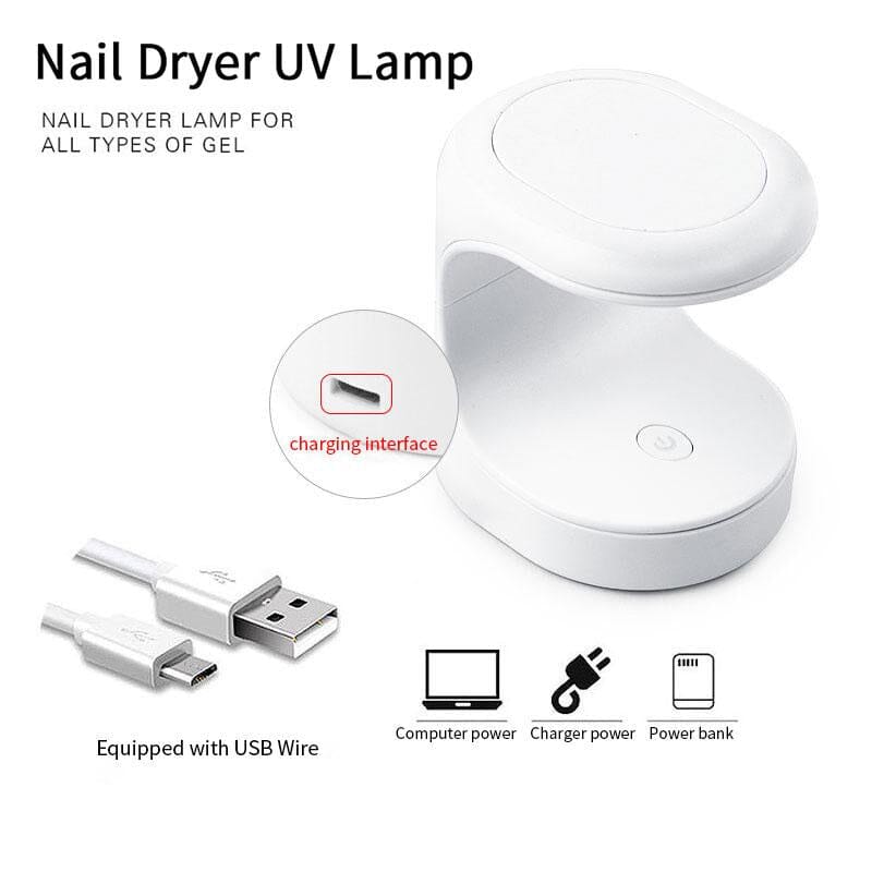 Mini Nail Dryer UV Lamp 16W Tools & Accessories BORN PRETTY 