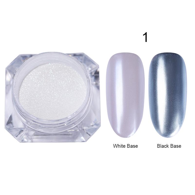 BORN PRETTY Nail Mirror Powder Glitter Chrome Pigment Nail Powder BORN PRETTY 1 