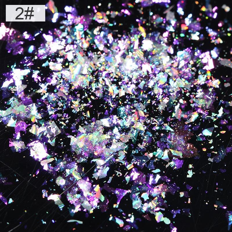 Aurora Glitter Chameleon Sequins Nail Powder BORN PRETTY 2 