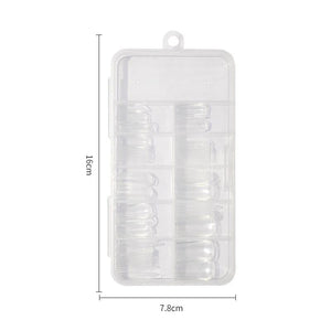 100Pcs/Box Transparent Nail Tips Tools & Accessories BORN PRETTY 