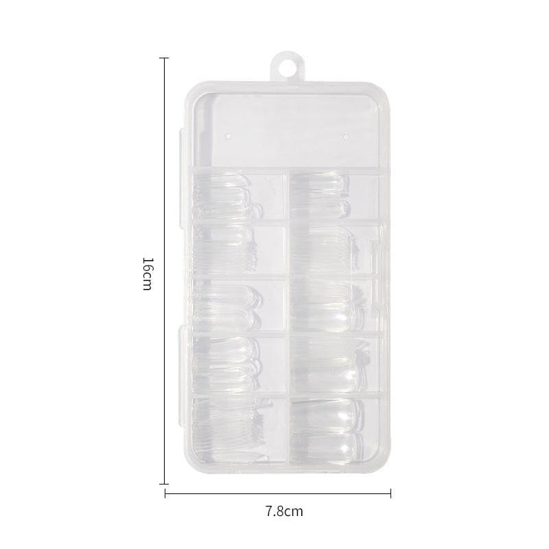 100Pcs/Box Transparent Nail Tips Tools & Accessories BORN PRETTY 