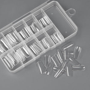 100Pcs/Box Transparent Nail Tips Tools & Accessories BORN PRETTY 