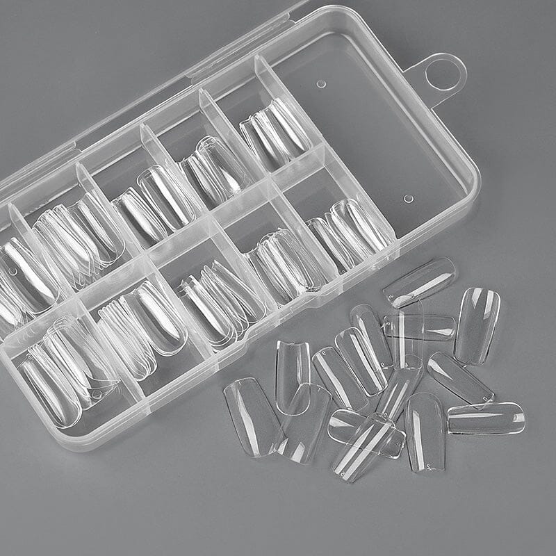 100Pcs/Box Transparent Nail Tips Tools & Accessories BORN PRETTY 