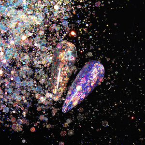 Colorful Glitter Sequins Nail Powder BORN PRETTY 