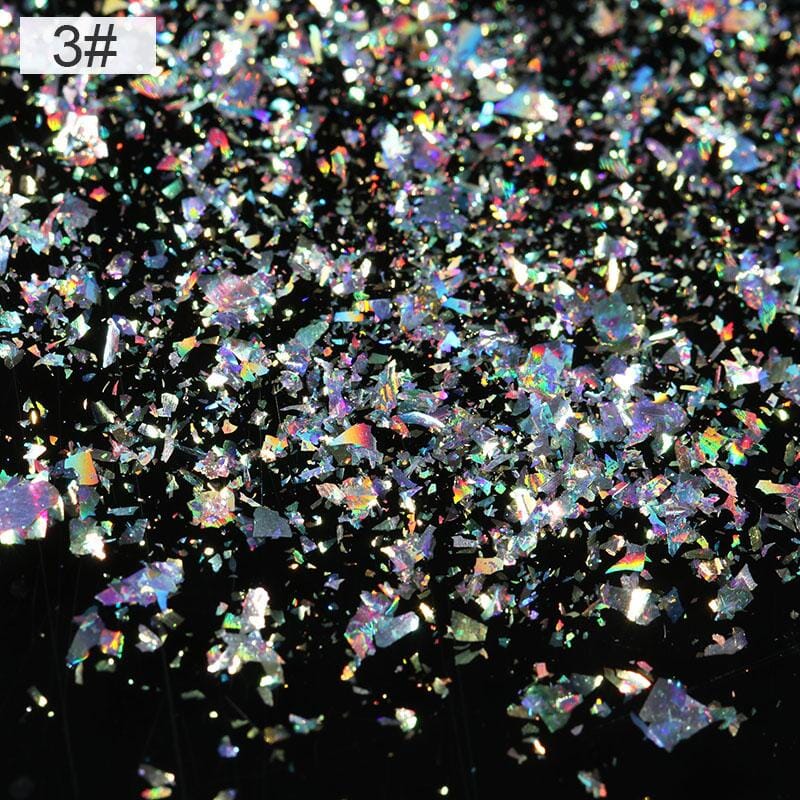 Aurora Glitter Chameleon Sequins Nail Powder BORN PRETTY 3 