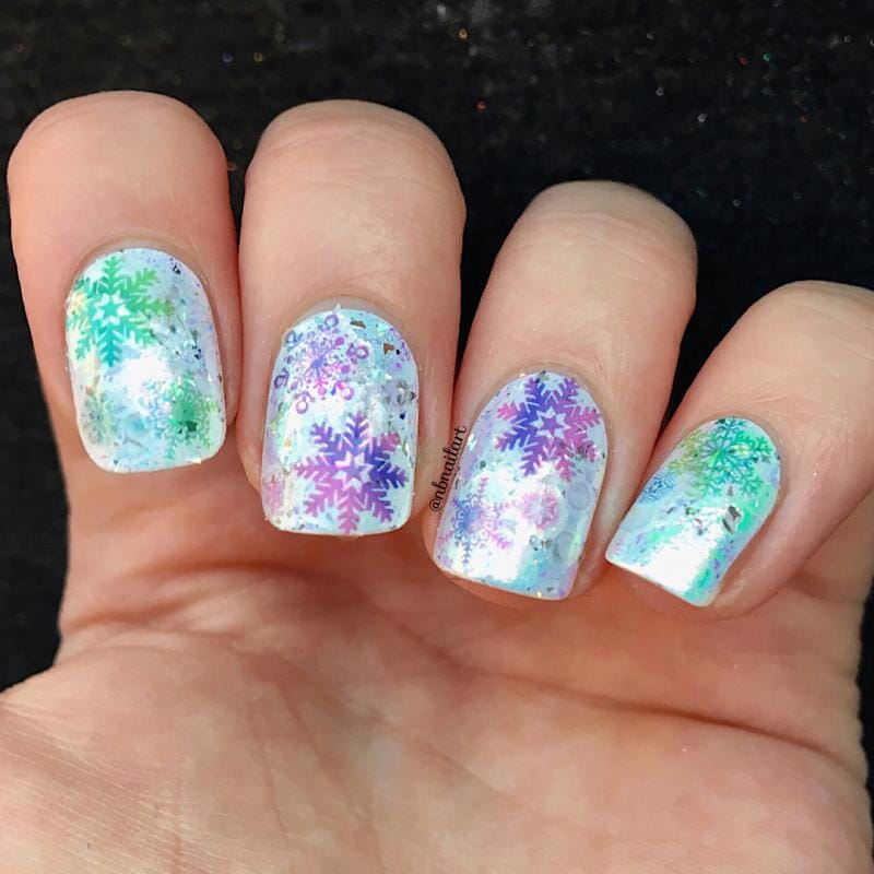 Aurora Glitter Chameleon Sequins Nail Powder BORN PRETTY 