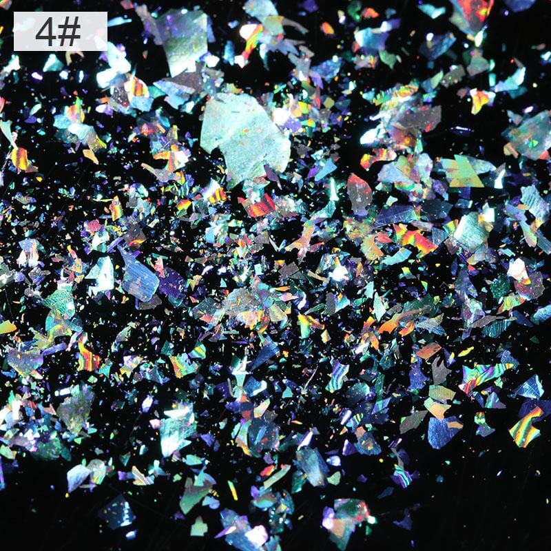 Aurora Glitter Chameleon Sequins Nail Powder BORN PRETTY 4 