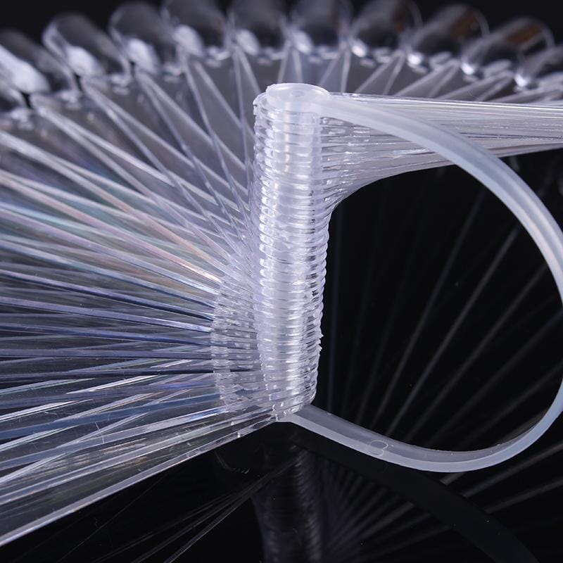 32Pcs Transparent Fan Display Nail Tips Tools & Accessories BORN PRETTY 
