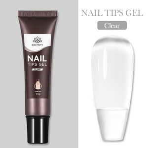 15g Nail Tips Gel Gel Nail Polish BORN PRETTY Clear 