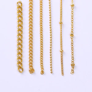 Gold Chain Metal 3D Nail Decoration in Wheel DIY Nails BORN PRETTY 