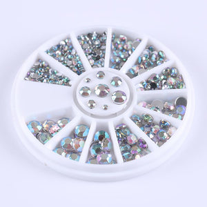 Nail Rhinestones in Wheel 3D Nail Decoration DIY Nails BORN PRETTY 