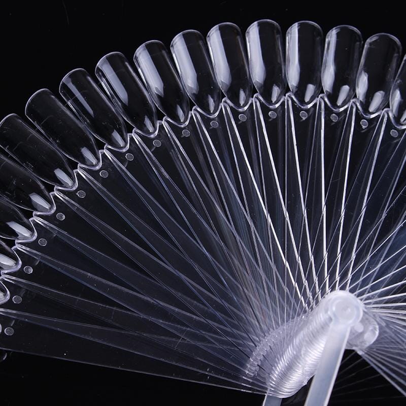32Pcs Transparent Fan Display Nail Tips Tools & Accessories BORN PRETTY 