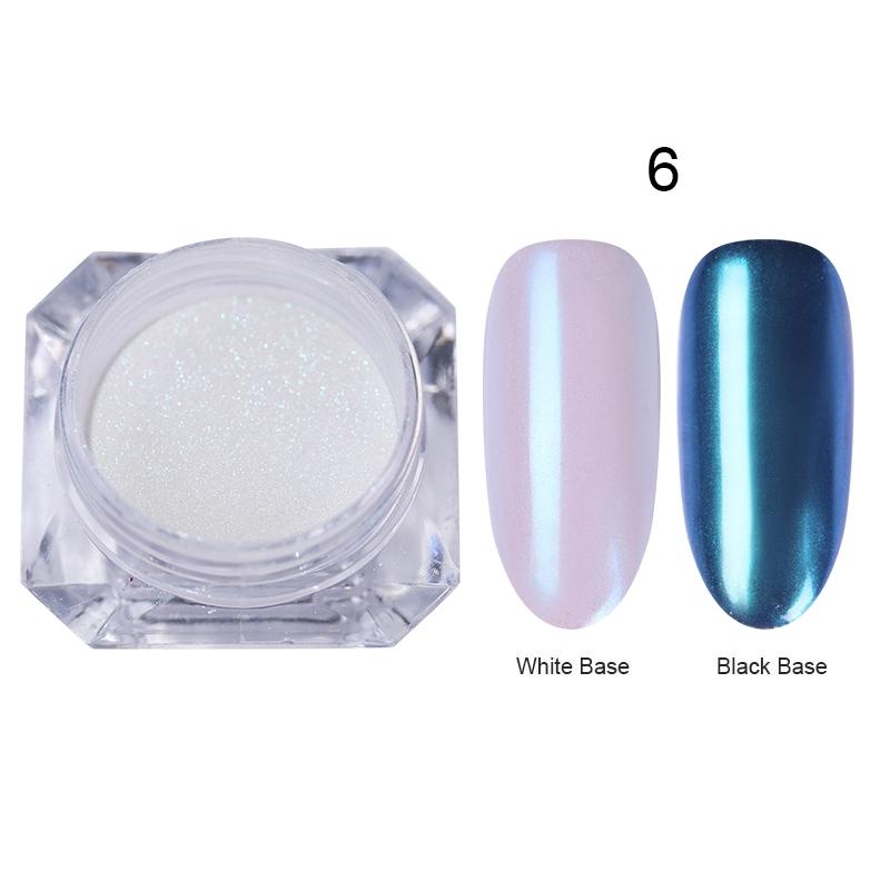 BORN PRETTY Nail Mirror Powder Glitter Chrome Pigment Nail Powder BORN PRETTY 6 
