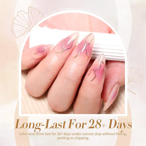 Jelly Nude Gel 6 Colors 10ml Gel Nail Polish BORN PRETTY 