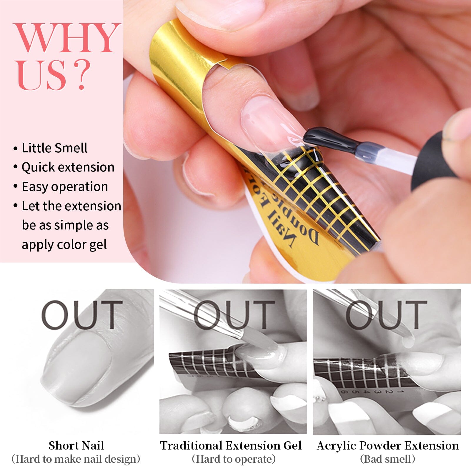 Quick Building Nail Gel Kit Gel Nail Polish BORN PRETTY 