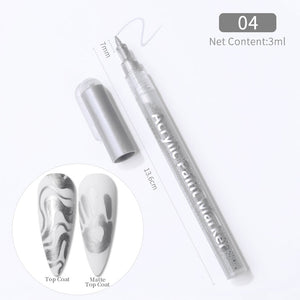 Nail Graffiti Pen for 3D Nail Art DIY Nail Polish Pen Nail Painting Manicure Tools Nail Tools BORN PRETTY 04 