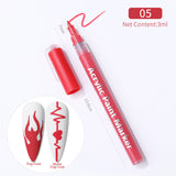 Nail Graffiti Pen for 3D Nail Art DIY Nail Polish Pen Nail Painting Manicure Tools Nail Tools BORN PRETTY 05 