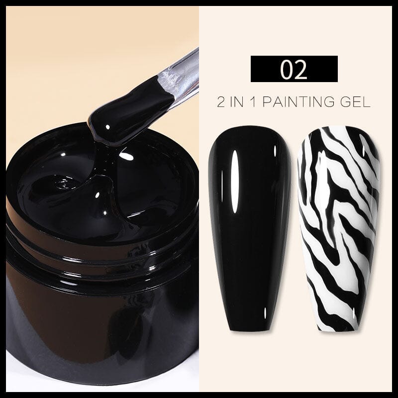 2 In 1 Painting Gel Gel Nail Polish BORN PRETTY 02 