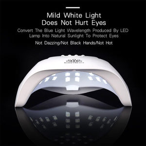 54W Nail Dryer UV LED Nail Lamp Machine Nail Tools BORN PRETTY 