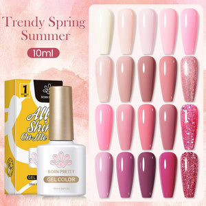 Trendy Spring Summer Gel Polish 10ml Gel Nail Polish BORN PRETTY 