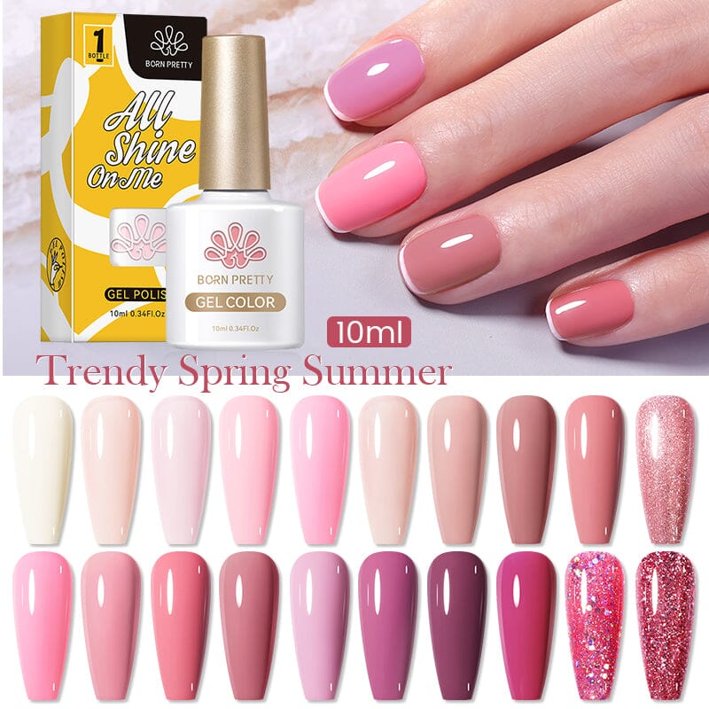 Trendy Spring Summer Gel Polish 10ml Gel Nail Polish BORN PRETTY 
