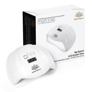 54W Nail Dryer UV LED Nail Lamp Machine Nail Tools BORN PRETTY 