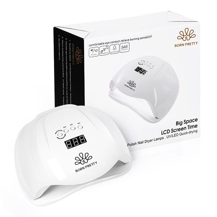54W Nail Dryer UV LED Nail Lamp Machine Nail Tools BORN PRETTY 