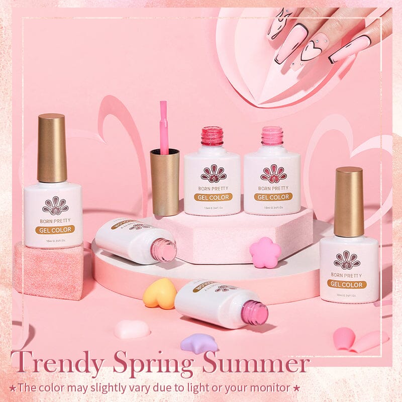 Trendy Spring Summer Gel Polish 10ml Gel Nail Polish BORN PRETTY 